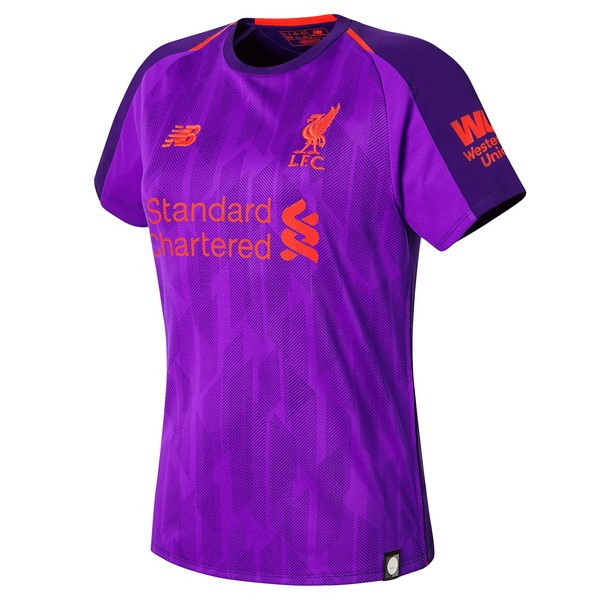 Camiseta Liverpool Segunda equipación Mujer 2018-2019 Purpura